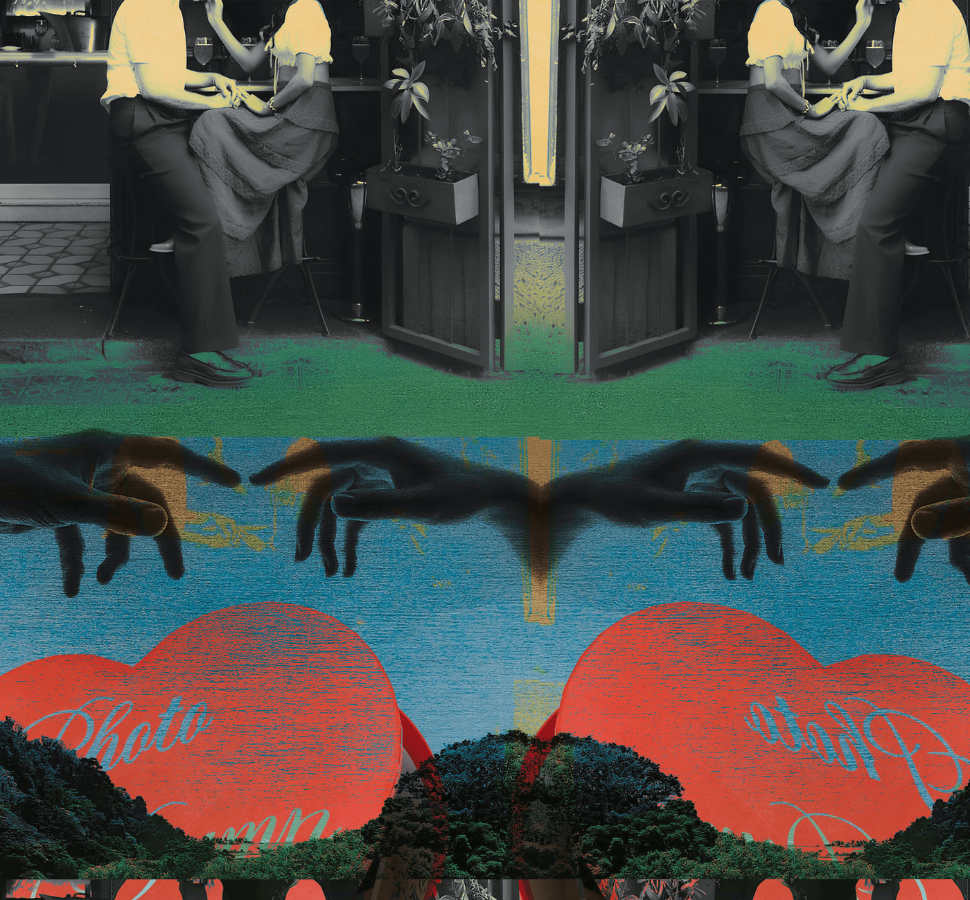 There is only one thing i liked about you
is a print representing multiple emotions
but primarily focusses on the one
reason for them to not part ways ,the
two hands shown in the print is a
represenation of them trying to hold on
to each other.