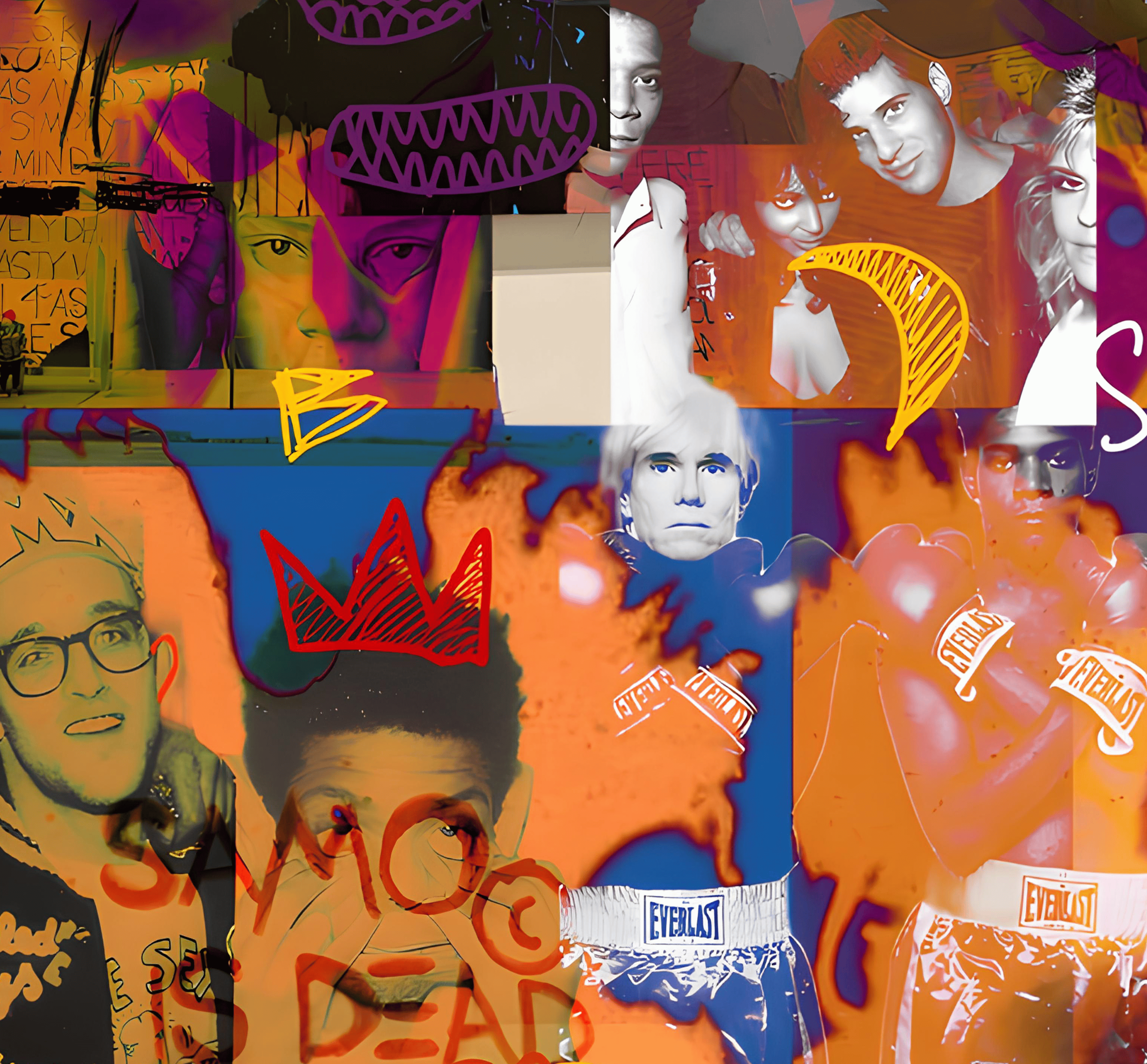 Nstalgia x Andy Warhol x Jean-Michel Basquiat